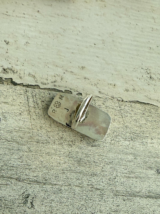 Native American Kingman Turquoise Adjustable Ring