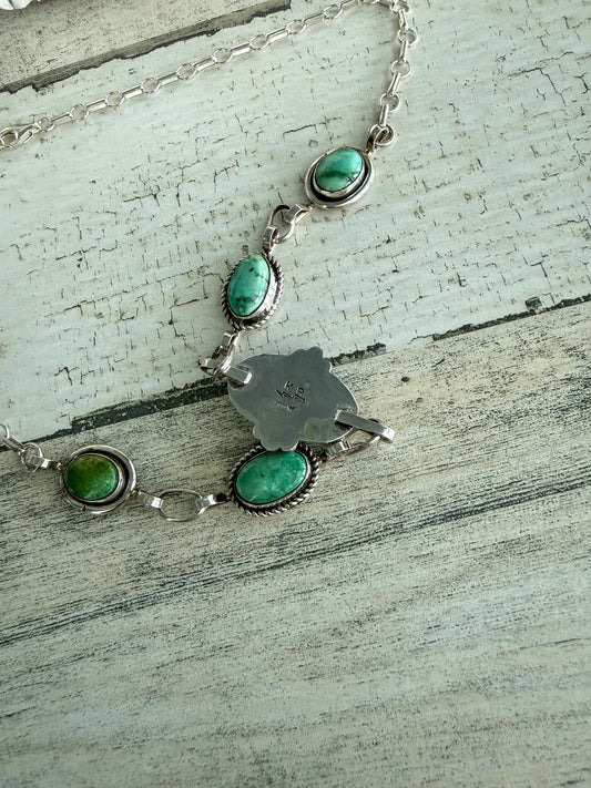Native American Emerald Valley Choker