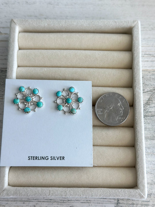 Native Made Turquoise Earrings