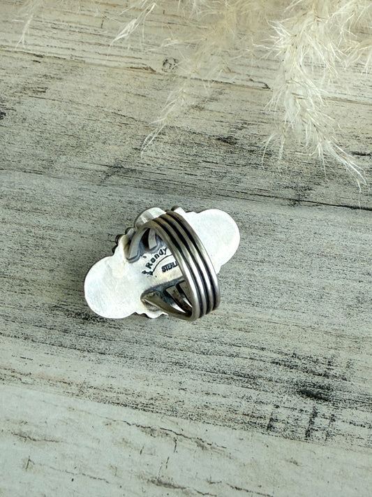 Native American Royston Turquoise Ring 10