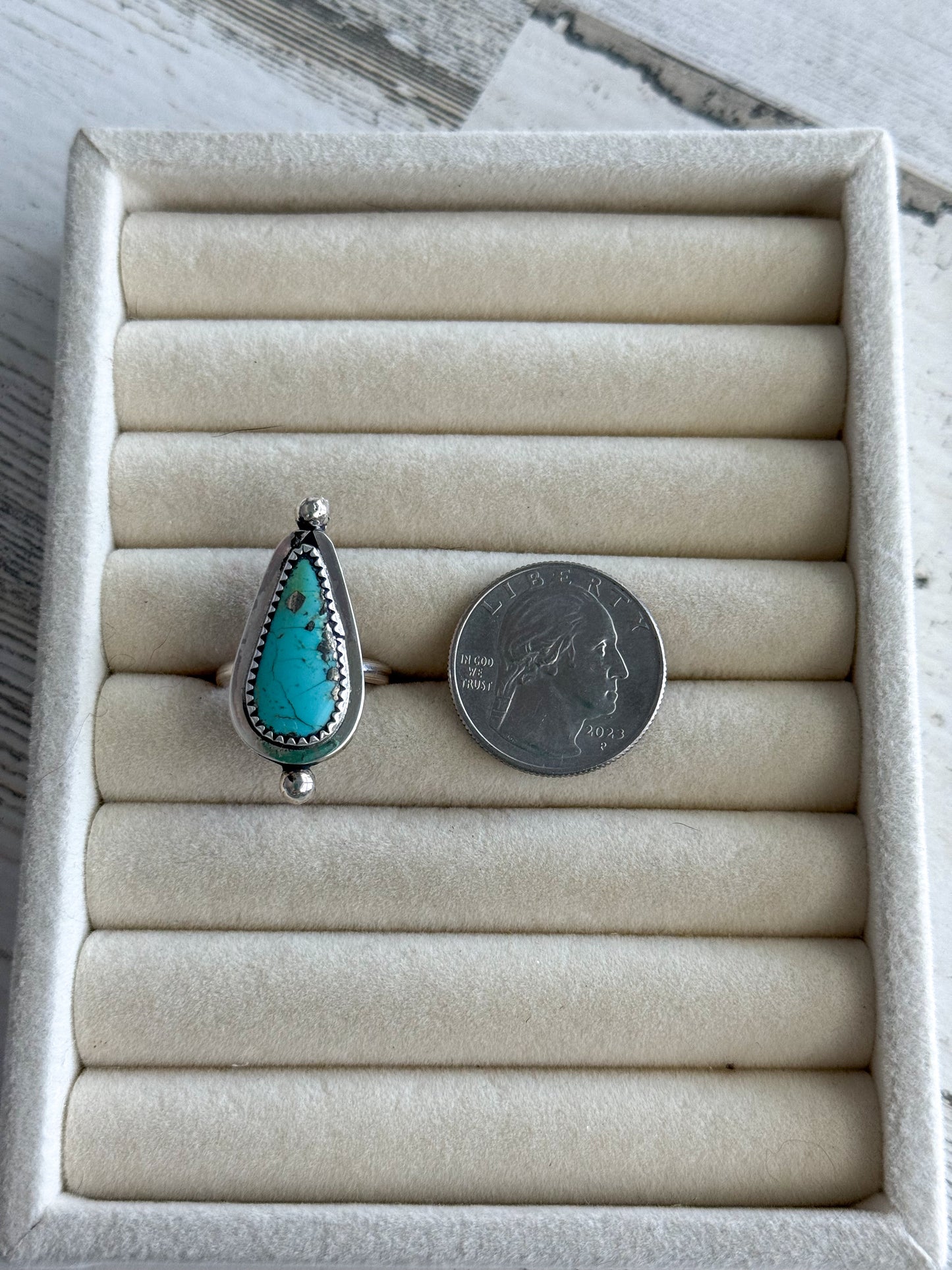 Native American Royston Adjustable Ring