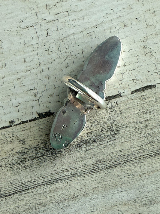 Native American 3 Tier Hubei Adjustable Ring