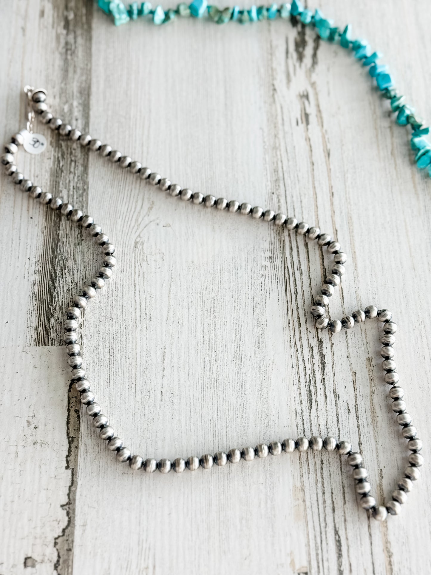 Native American Navajo Pearls 30" 7mm