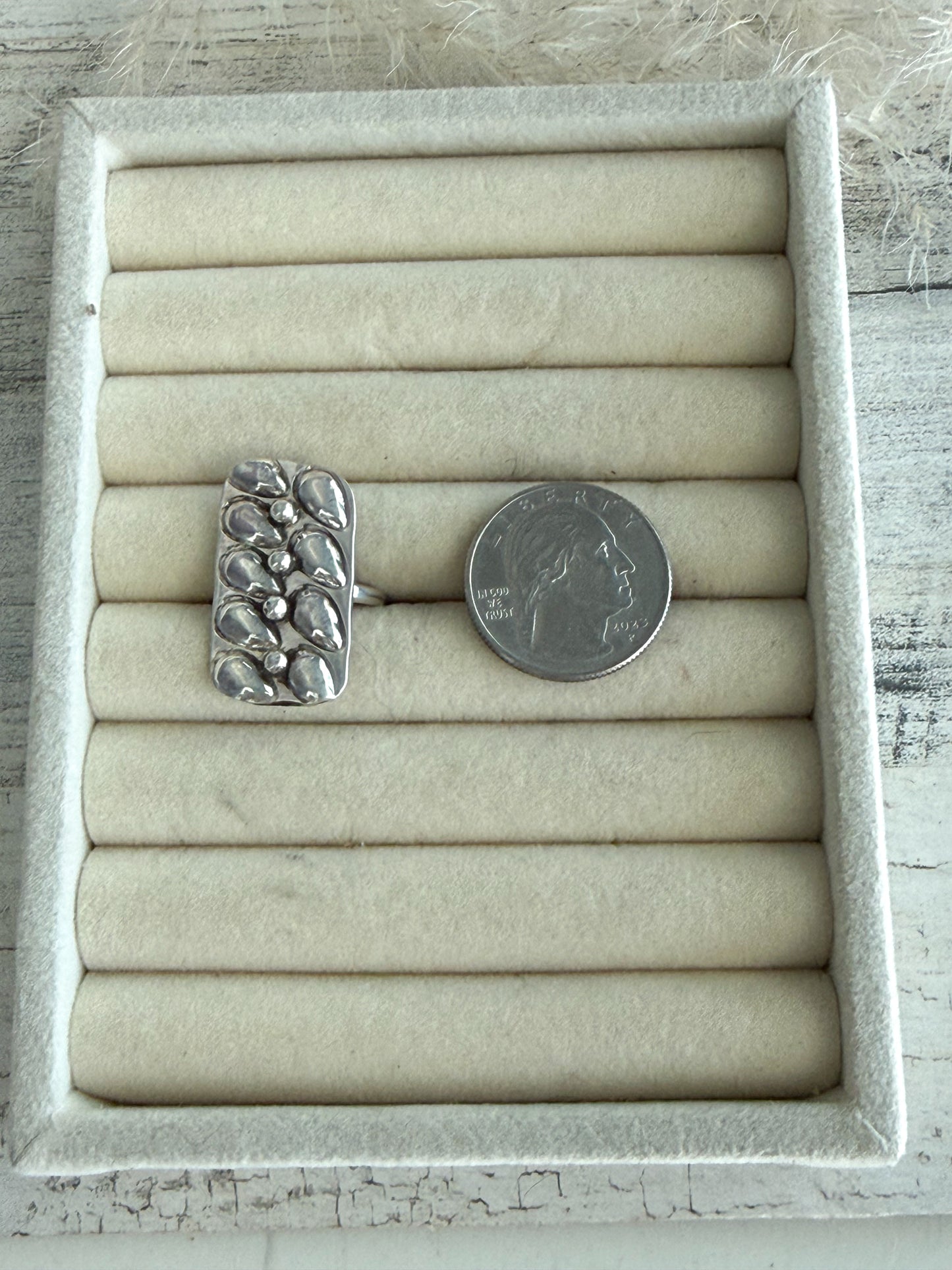 Native American Sterling Silver Ring 8