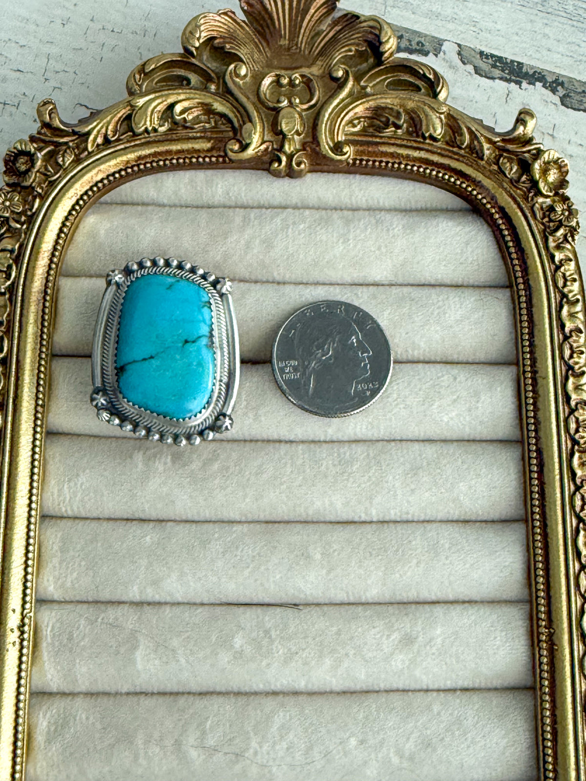 Native American Turquoise Ring 10