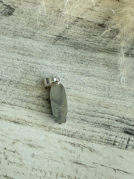 Native American Black Onyx Pendant