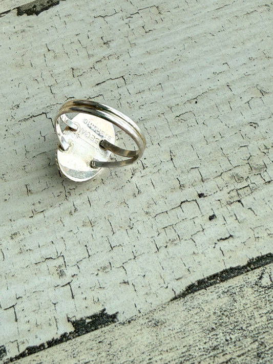 Native American Red Spiny Ring 8.5