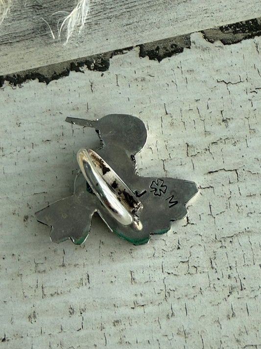 Native American Sonoran Gold Hummingbird Adjustable Ring