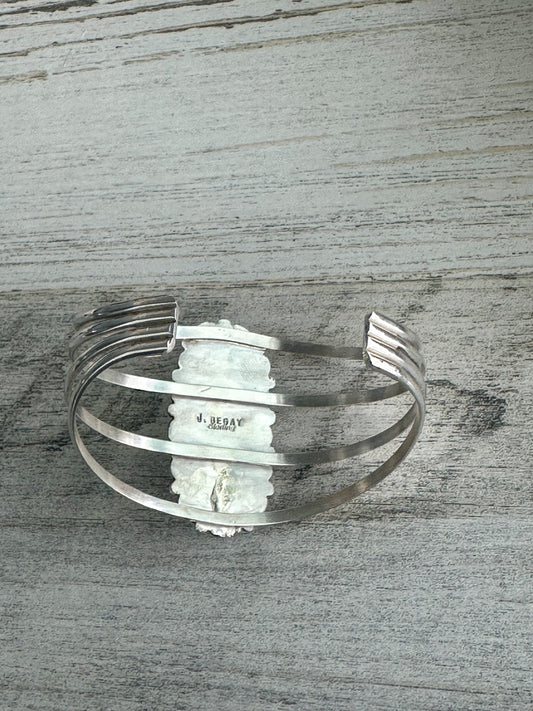 Native Made Blue Turquoise Cuff 6.75"