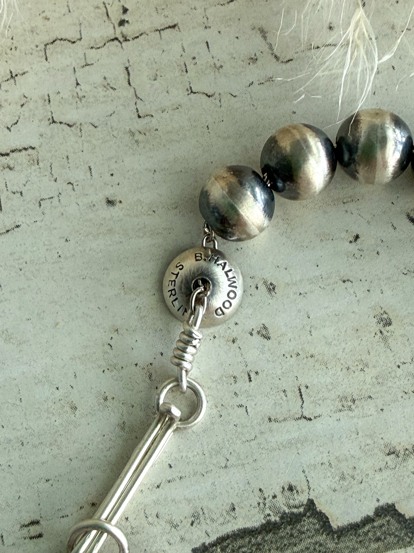 Native American Navajo Pearls 14" 8MM