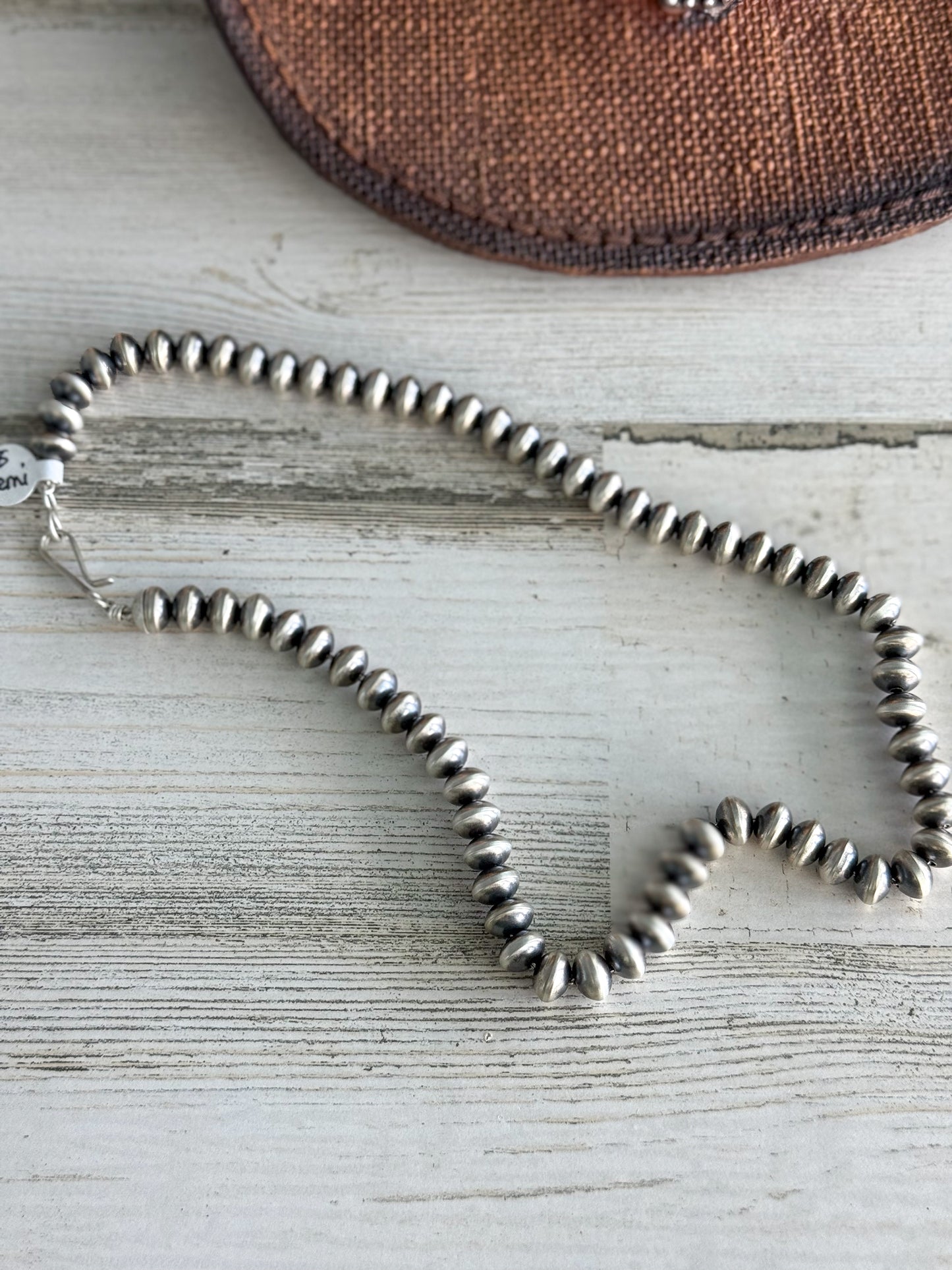 Native American Navajo Pearls 18" 9mm