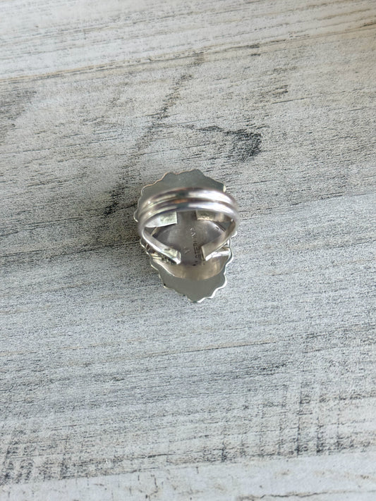 Native American Turquoise Ring 9