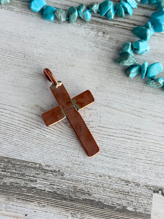 Native American Copper Cross
