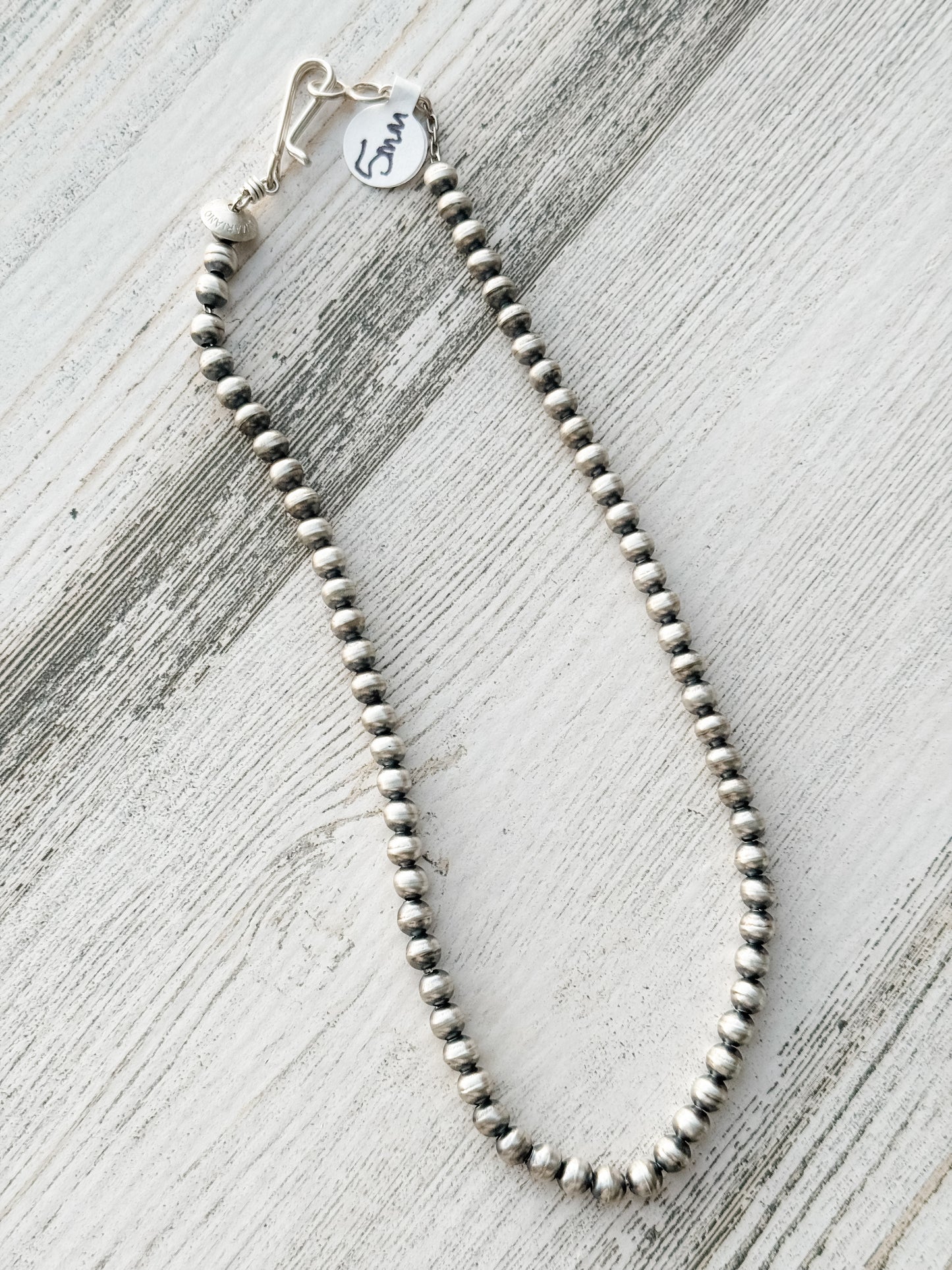 Native American Navajo Pearls 14" 5mm