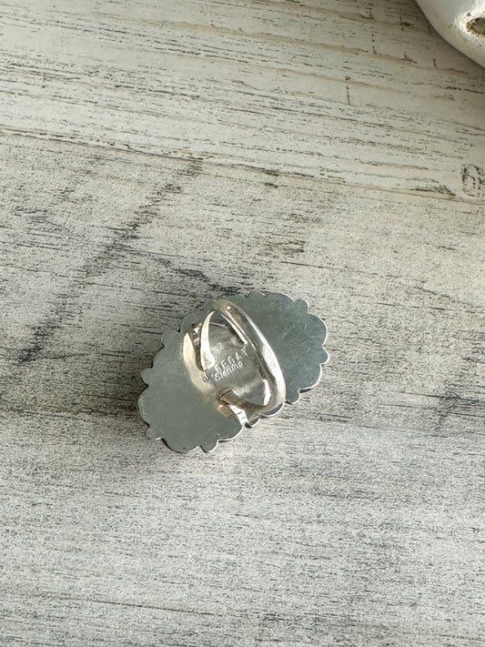 Native Made Blue & Brown Emerald Valley Turquoise 6