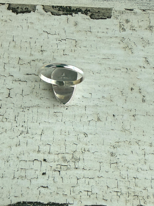 Native American Orange Spiny Ring 9