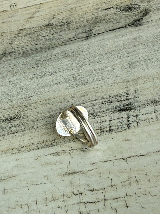 Native American Red Spiny Ring 6.5