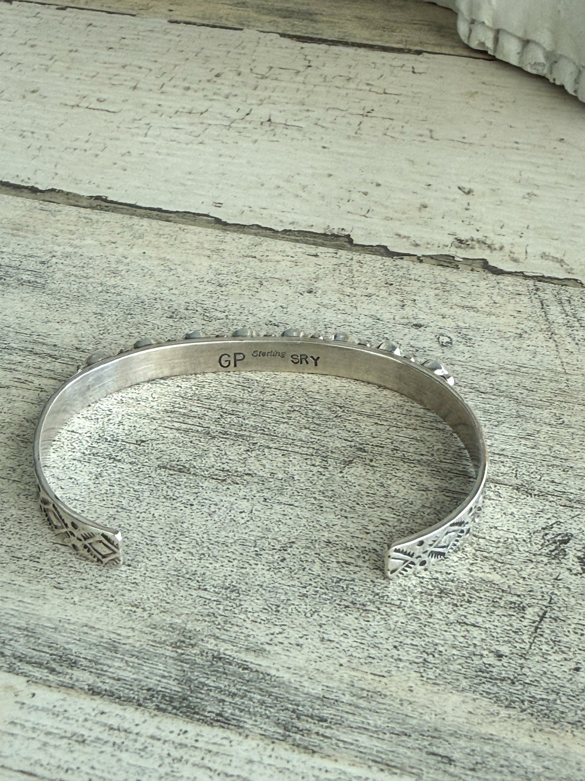 Native American Pink Conch Cuff 6.5"