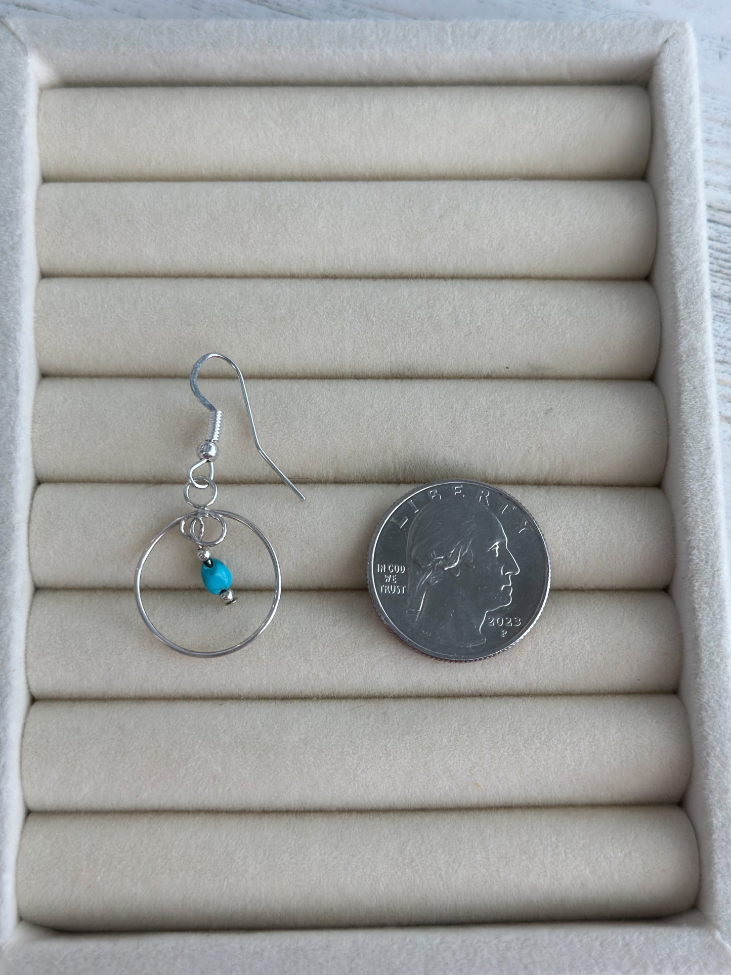 Native Made Turquoise Dangles