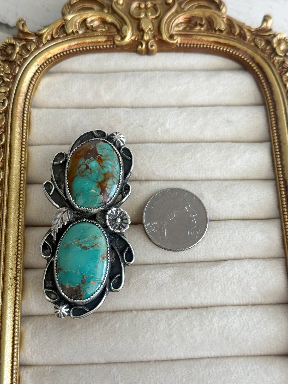 Native American Royston Adjustable Ring