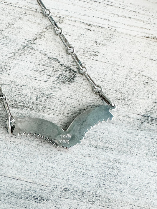 Native Made Coral Necklace/Earring Set