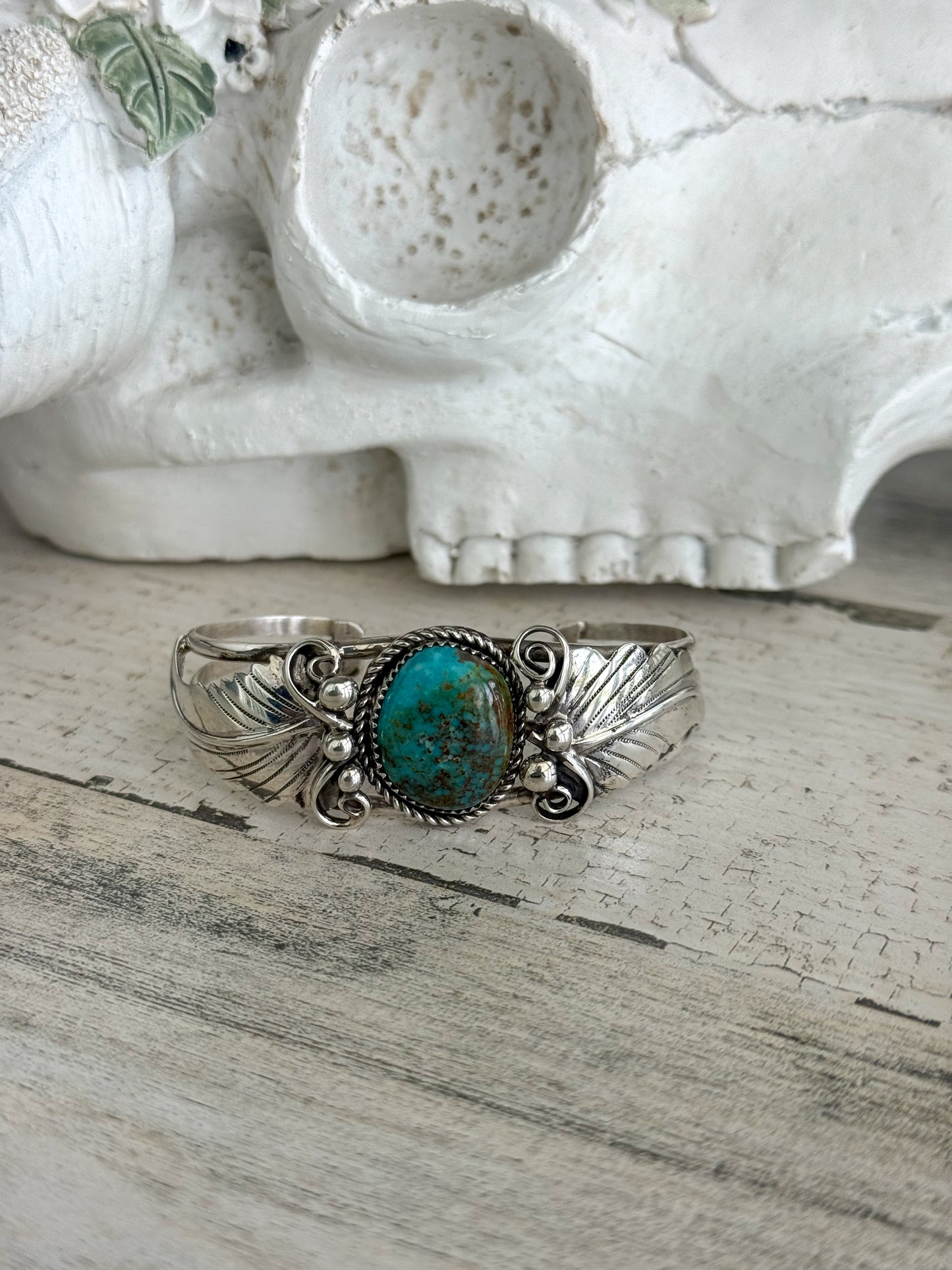 Native American Turquoise Cuff 6.5"