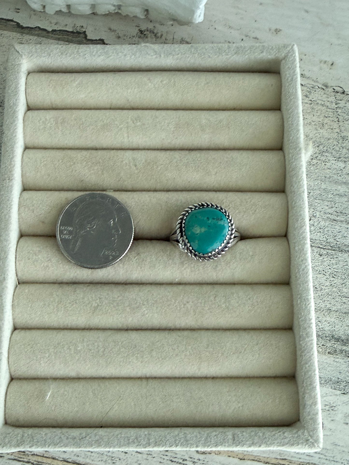 Native American Kingman Ring 9