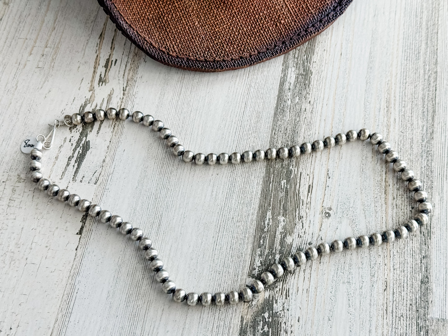 Native American Navajo Pearls 24" 8mm