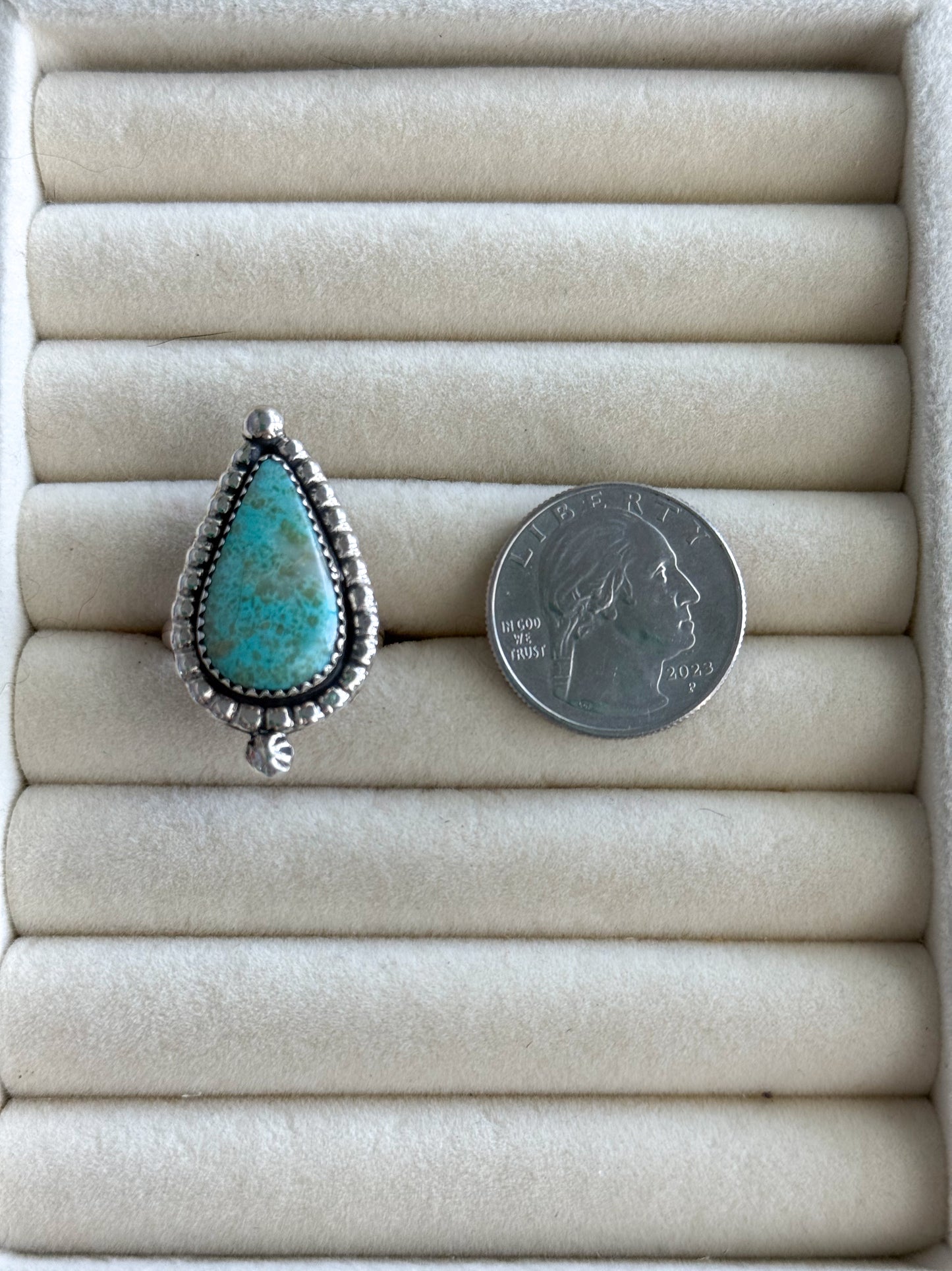 Native American Royston Adjustable Ring