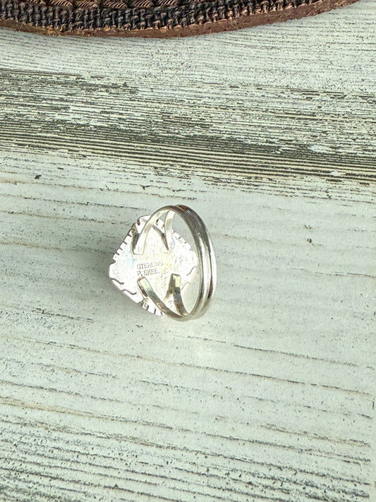 Native American Red Spiny Ring 8.5