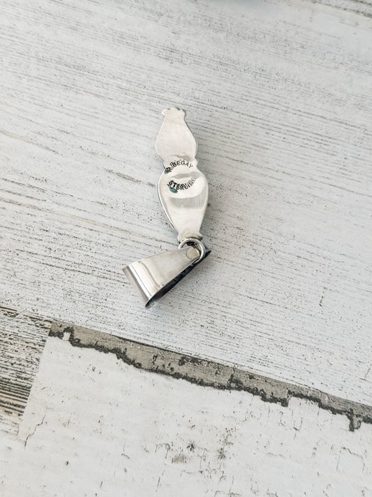 Native American Egyptian Turquoise Pendant