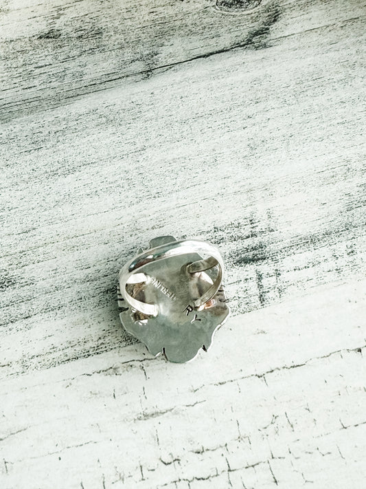 Native American Made Kingman Ring 7