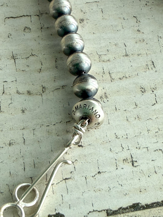 Native American Navajo Pearls 24" 7mm