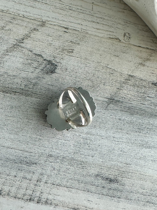 Native Made Emerald Valley Turquoise Blues Size 9.5