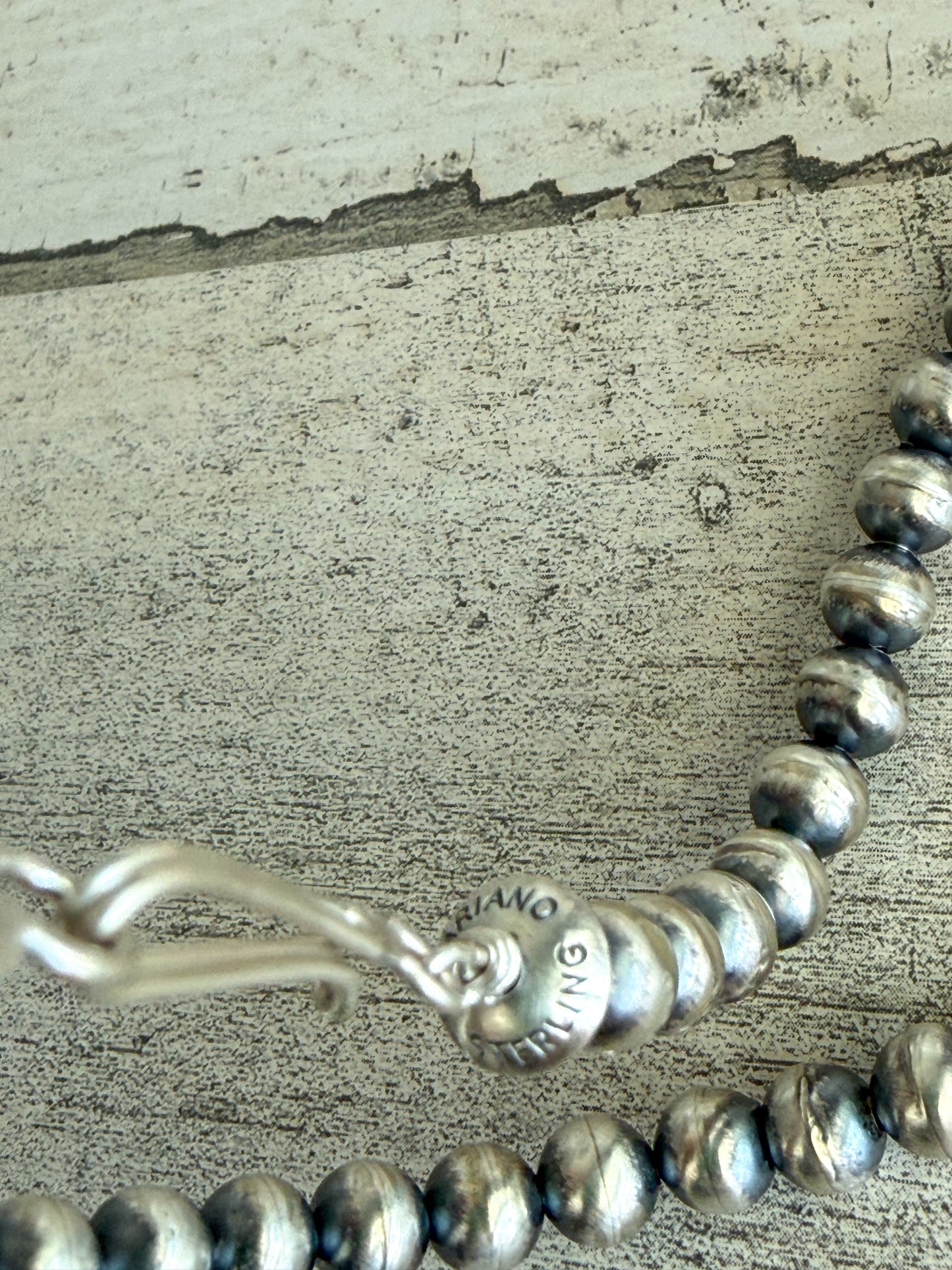 Native American Navajo Pearls 16" 7mm
