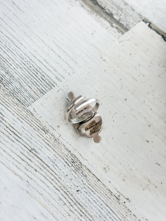 Native American Kingman Adjustable Ring