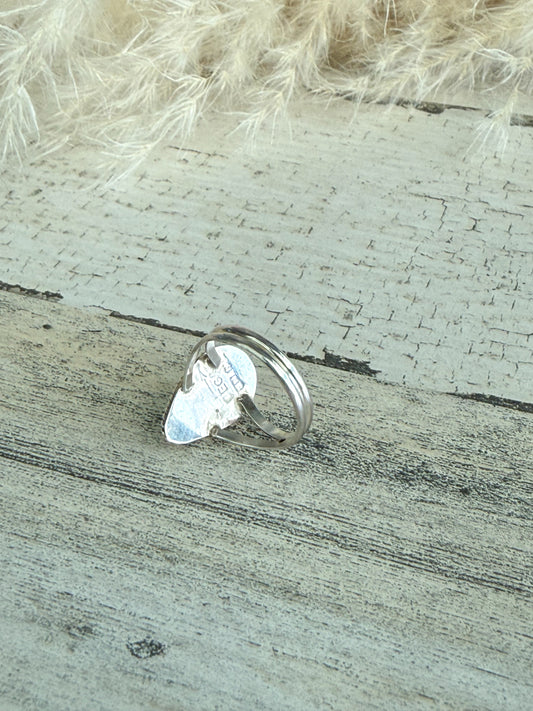 Native American Kingman Ring 6.5