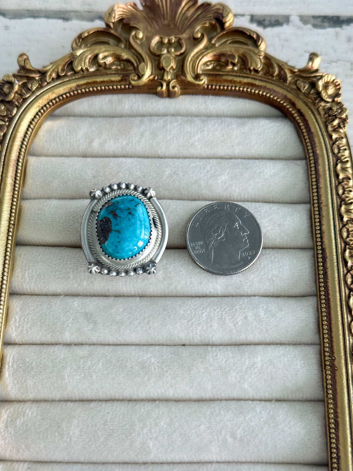 Native American Turquoise Ring 11