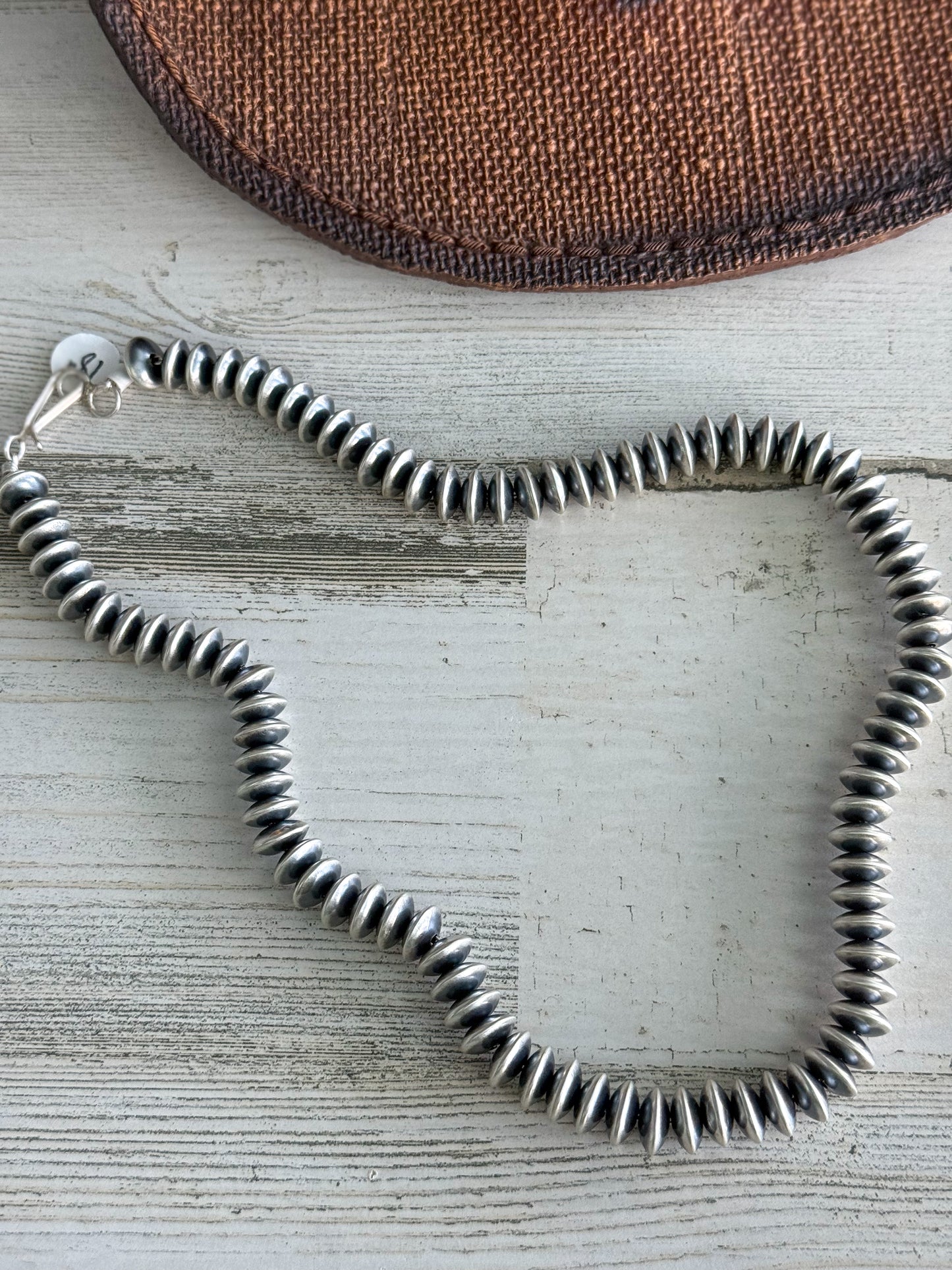 Native American Navajo Pearls 18" 9mm