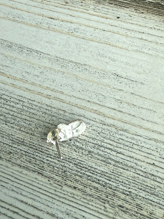 Native Made Turquoise & Coral Studs