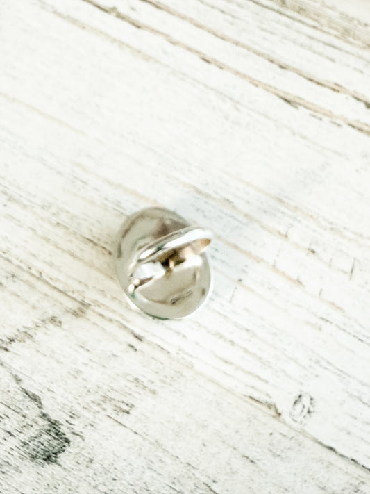 Native American Kingman Ring 8.5