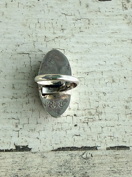 Native American Adjustable Royston Ribbon Ring