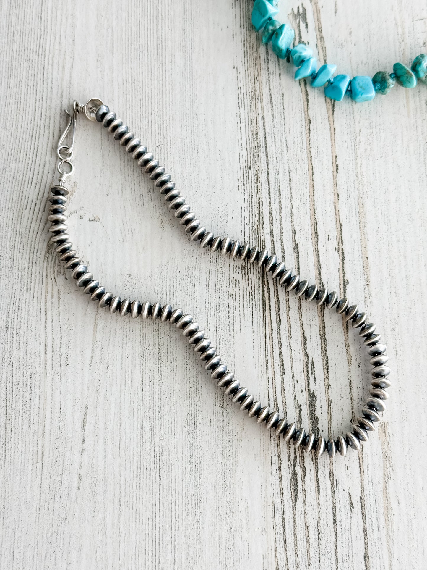 Native American Navajo Pearls 14" 6mm