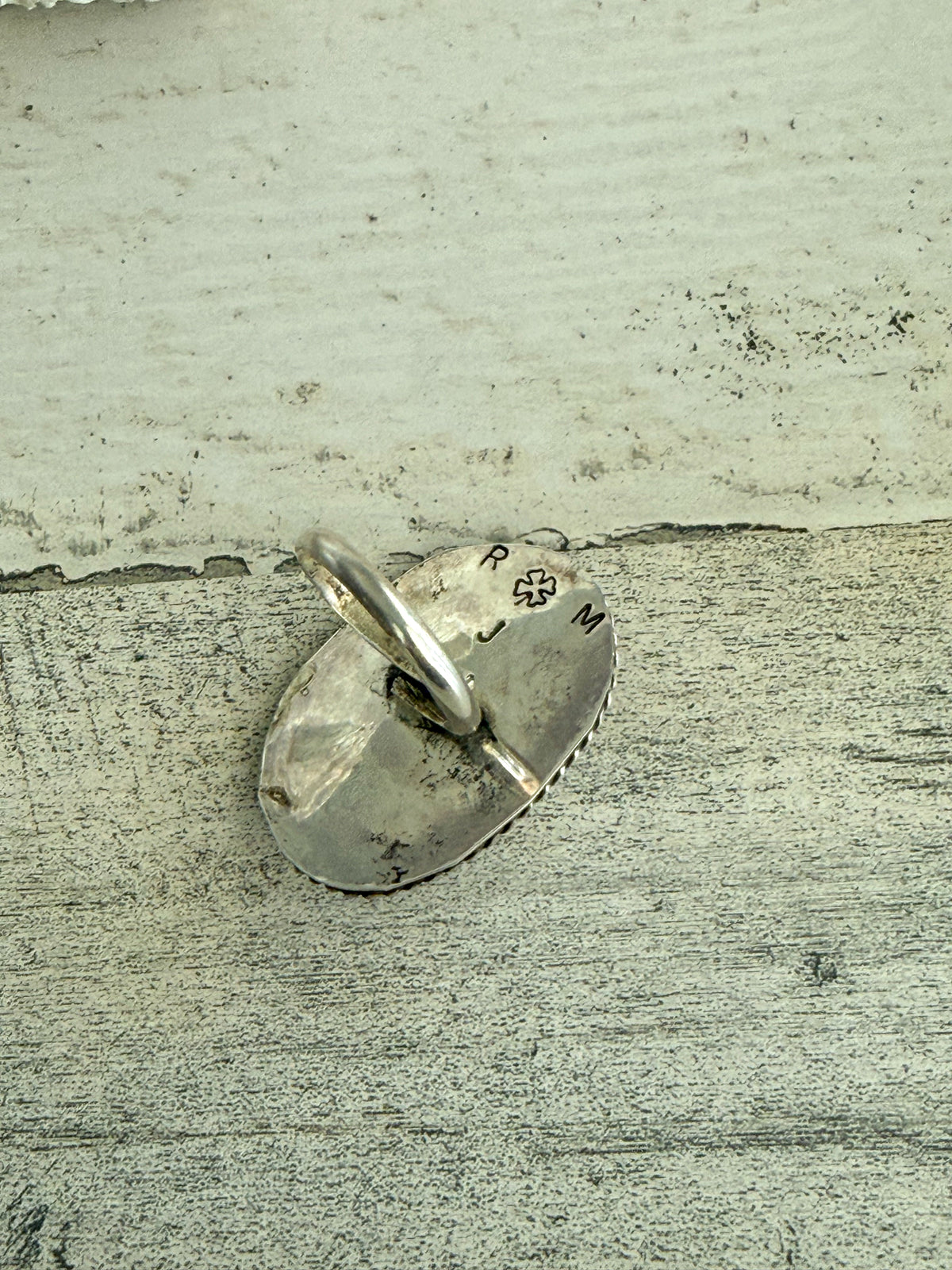 Native American Golden Hills Concho Adjustable Ring