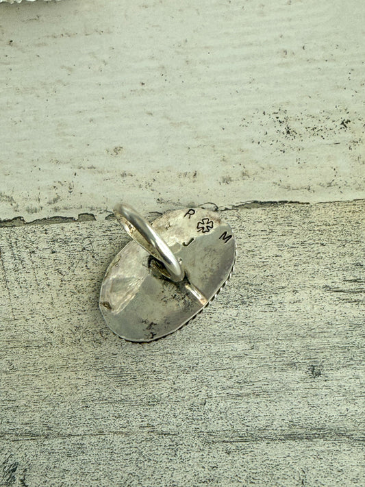 Native American Golden Hills Concho Adjustable Ring