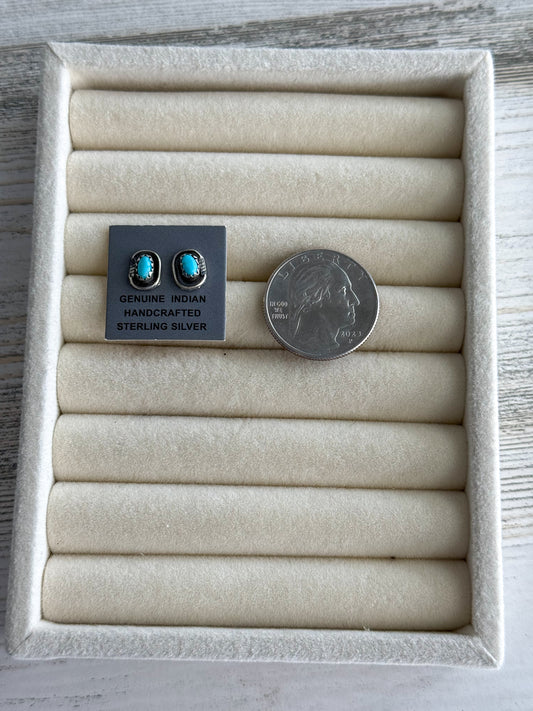 Native American Turquoise Studs