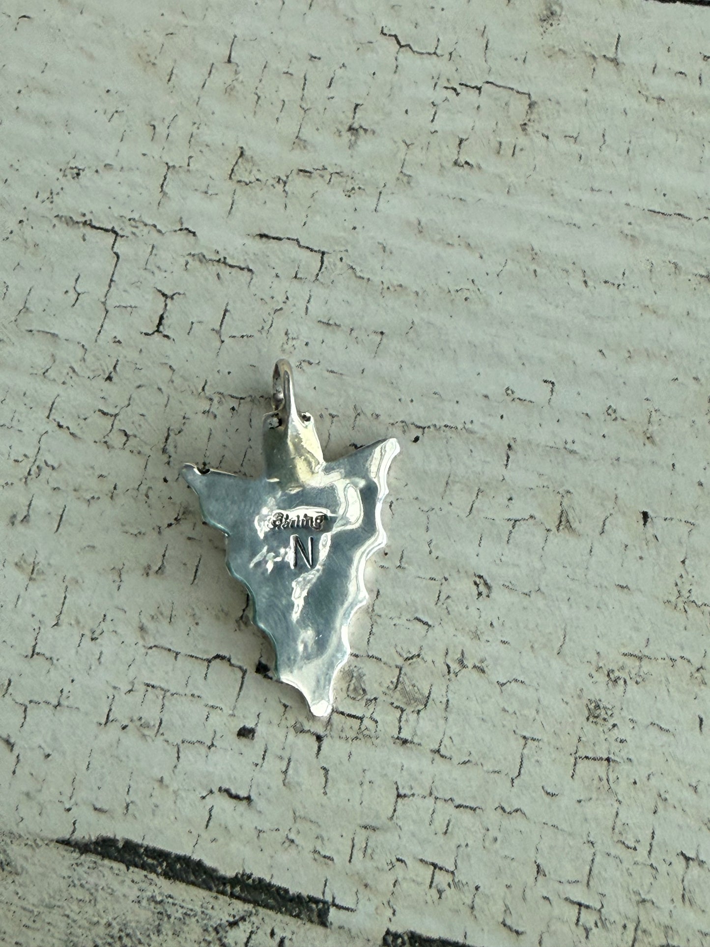 Native American Sterling Arrowhead Pendant