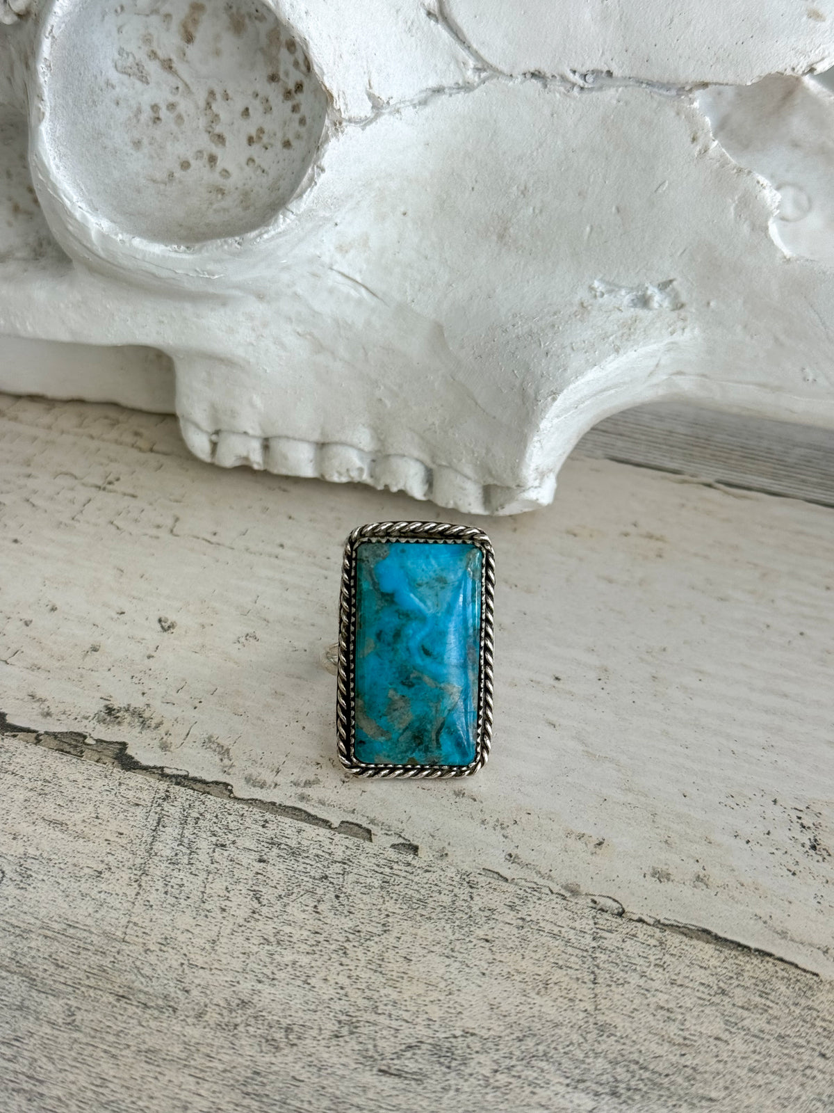Native American Kingman Adjustable Ring