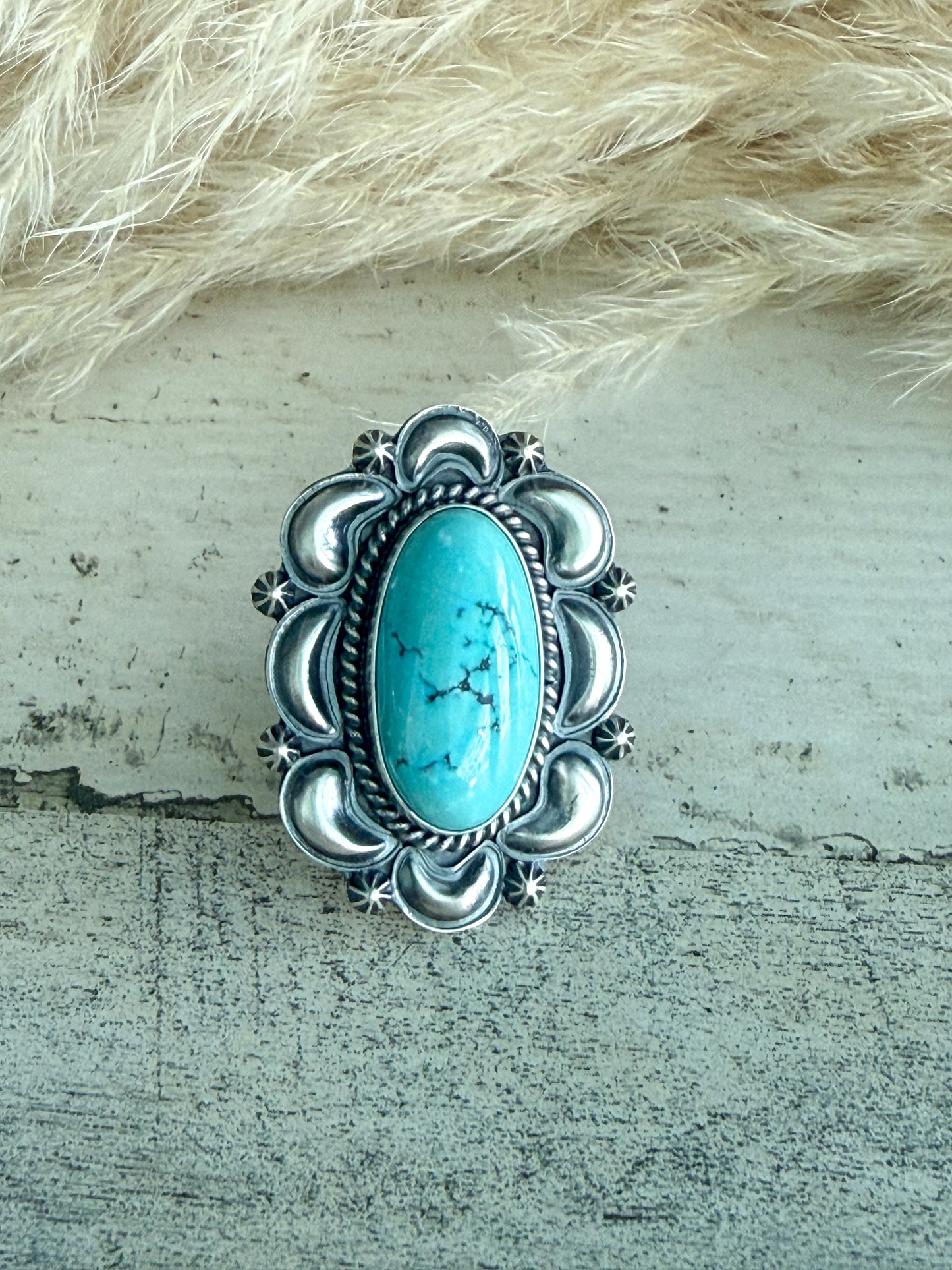 Native American Morenci Turquoise 7.5