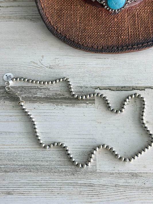 Native American Navajo Pearls 20" 5mm